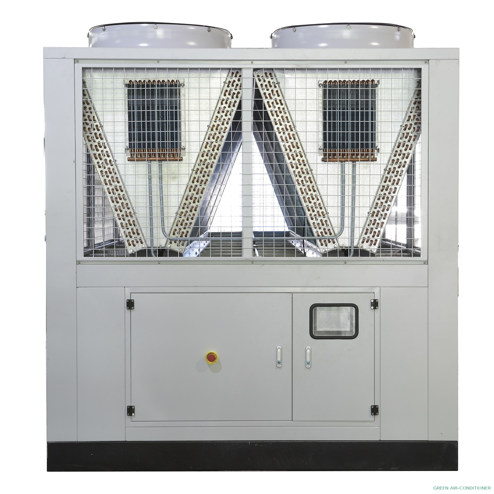 Серия GREEN GCAS Винтовой тепловой насос с воздушным охлаждением