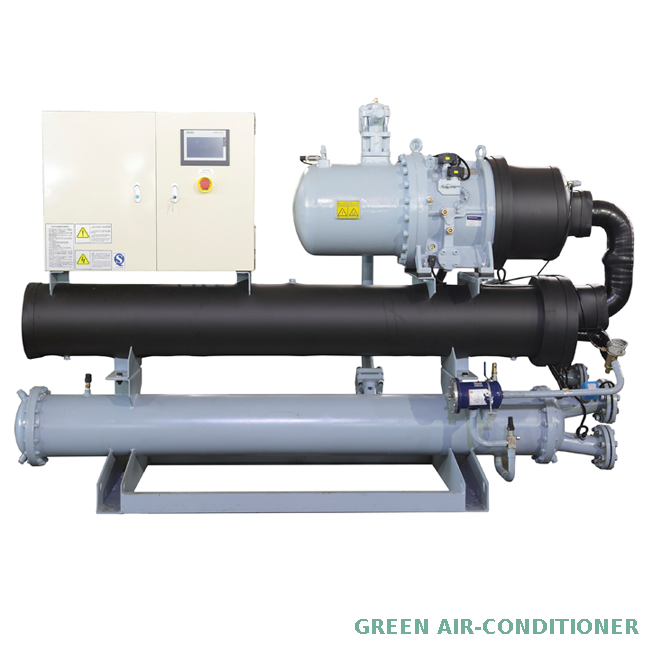 Винтовой чиллер с водяным охлаждением серии Green GWSF