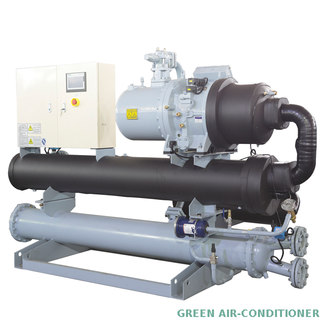 Винтовой чиллер с водяным охлаждением серии Green GWSF